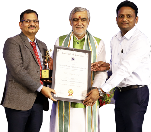 Award from Ashwani Chaube