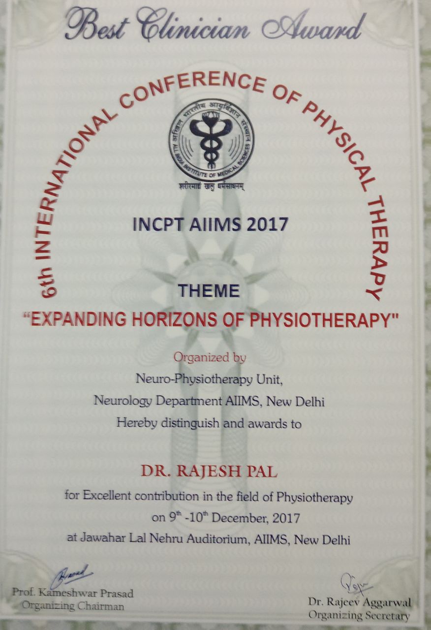 International Conference of Physical Therapy AIIMS